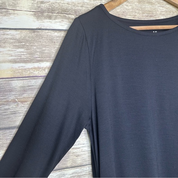 wool& Merino Wool Rowena Swing Dress - Large Long - Picture 5 of 8